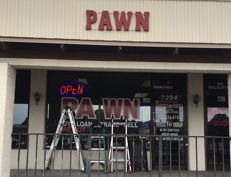 A Pawn Star store photo