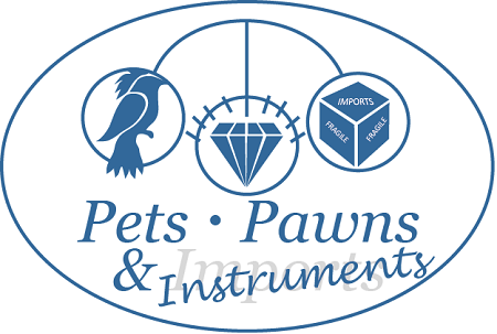 Pets, Pawns, and Instruments logo