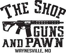 The Shop, Guns and Pawn logo