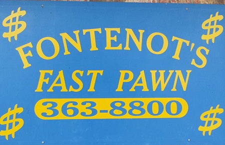 Fontenot's Fast Pawn logo