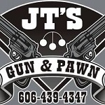 JT's Gun and Pawn logo