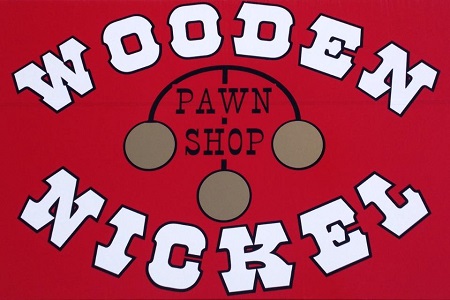 Wooden Nickel Gun & Pawn logo