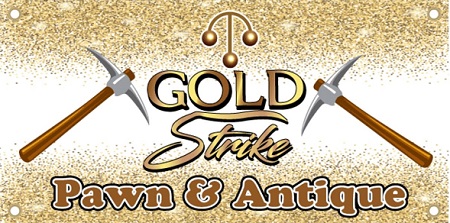 Gold Strike Pawn & Antique logo