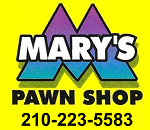Mary's Pawn Shop logo