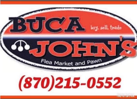 Buca John's Flea Market & Pawn logo