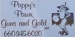 Pappy's Pawn, Guns and Gold logo