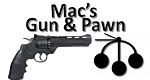 Mac's Gun and Pawn logo