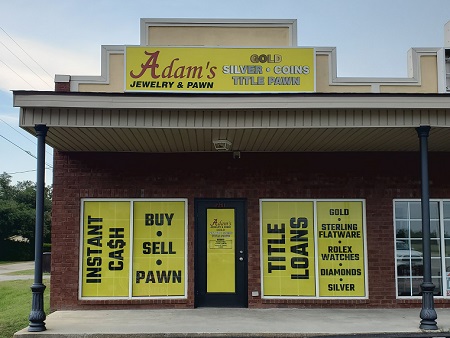 Adam's Jewelry and Pawn logo