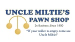 Uncle Miltie's Pawn Shop logo