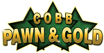 Cobb Pawn and Gold logo