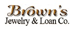 Brown's Jewelry & Loan Company logo