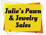 Julie's Pawn & Jewelry Sales logo