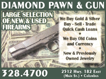 Diamond Pawn & Gun Shop logo