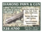 Diamond Pawn & Gun Shop logo