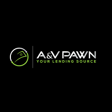 A & V Pawn Shop and Guitars logo