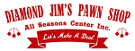 Diamond Jim's Pawn Shop logo