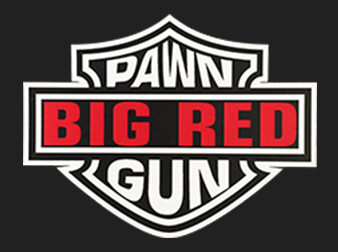 Big Red Pawn & Gun logo