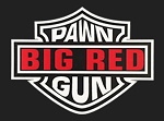 Big Red Pawn & Gun logo
