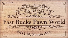 Fast Bucks Pawn World logo