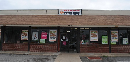 Mario's Pawn Shop logo
