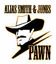 Alias Smith & Jones Pawn - Last Chance Gulch logo