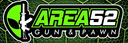 Area 52 Gun & Pawn logo
